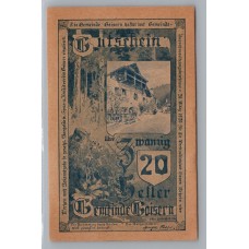 AUSTRIA 1920 BILLETE SIN CIRCULAR MUY BUENO